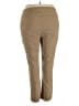 LOGO by Lori Goldstein Solid Tan Active Pants Size 2X - photo 2