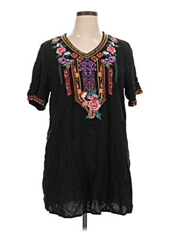 Unbranded Short Sleeve Blouse (view 1)