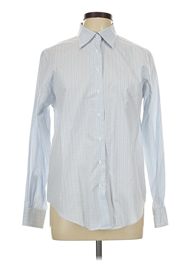 Pre-owned Brooks Brothers Long Sleeve Button Down Shirt In Blue