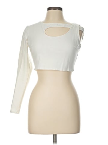 Charlotte Russe Long Sleeve Top (view 1)