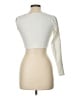 Charlotte Russe Ivory Long Sleeve Top Size L - photo 2