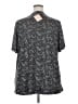 BLOOMCHIC Paisley Gray Short Sleeve T-Shirt Size 22 - photo 2