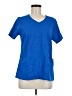 Wink Blue Short Sleeve Top Size M - photo 1