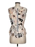 Fossil 100% Silk Tan Sleeveless Silk Top Size M - photo 2