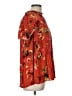 Torrid Floral Red Short Sleeve Blouse Size Lg Plus (0) - photo 4