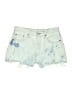 Levi's 100% Cotton Tie-dye Blue Denim Shorts Size 29 waist - photo 1