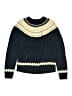 Crewcuts Chevron-herringbone Blue Pullover Sweater Size 12 - 14 - photo 1