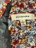 Max Studio 100% Rayon Paisley Brown Long Sleeve Button-Down Shirt Size L - photo 7