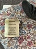Max Studio 100% Rayon Paisley Brown Long Sleeve Button-Down Shirt Size L - photo 8