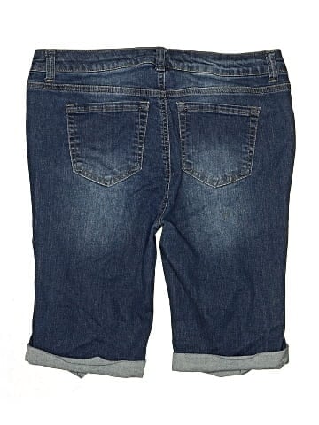 Wax Jean Denim Shorts (view 2)