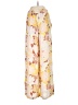 Volcom 100% Viscose Floral Yellow Casual Pants Size S - photo 2