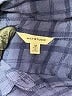 Max Studio Checkered-gingham Blue Short Sleeve Button-Down Shirt Size M - photo 7
