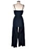 Ten Sixty Sherman Solid Blue Jumpsuit Size S - photo 2