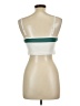 Shinestar 100% Polyester Teal Brown Sleeveless Top Size L - photo 2