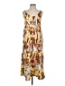 Roxy Print Brown Casual Dress Size S - photo 1
