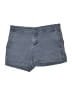 Gap Outlet Solid Blue Denim Shorts Size 6 - photo 1