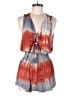 Becca Tie-dye Orange Romper Size S - photo 1