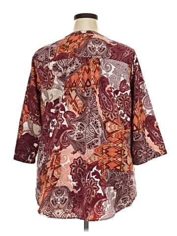 Cj Banks 3/4 Sleeve Blouse (view 2)