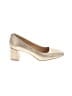 Donald J Pliner Metallic Gold Heels Size 8 - photo 1