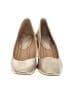Donald J Pliner Metallic Gold Heels Size 8 - photo 2