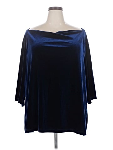 BLOOMCHIC 3/4 Sleeve Top (view 1)