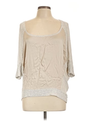 HEATHER 3/4 Sleeve Top (view 1)