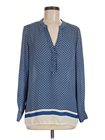 Rose + Olive Long Sleeve Blouse (view 1)