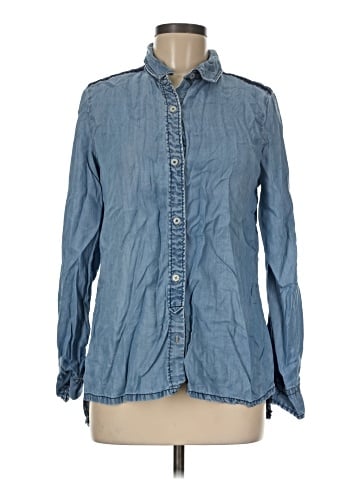 Holding Horses Long Sleeve Button-Down Shirt (view 1)