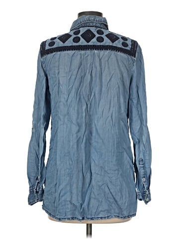 Holding Horses Long Sleeve Button-Down Shirt (view 2)