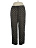 Michael Stars Paisley Black Casual Pants Size XL (3) - photo 1
