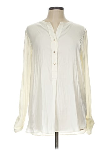 Adrienne Vittadini Long Sleeve Blouse (view 1)