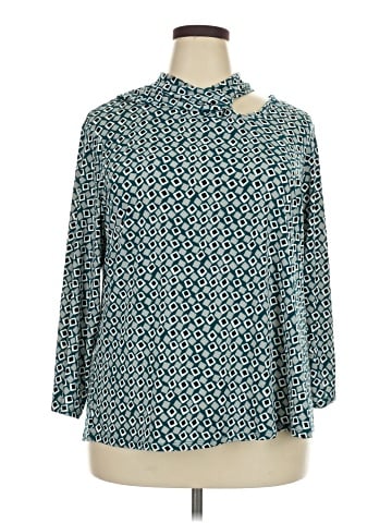 Cato 3/4 Sleeve Blouse (view 1)