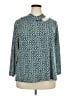 Cato Teal 3/4 Sleeve Blouse Size 18 - photo 1