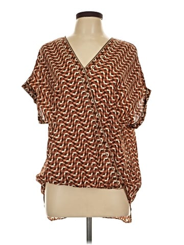 Max Studio Short Sleeve Blouse (view 1)