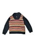Janie and Jack Chevron-herringbone Blue Pullover Sweater Size 3 - photo 1