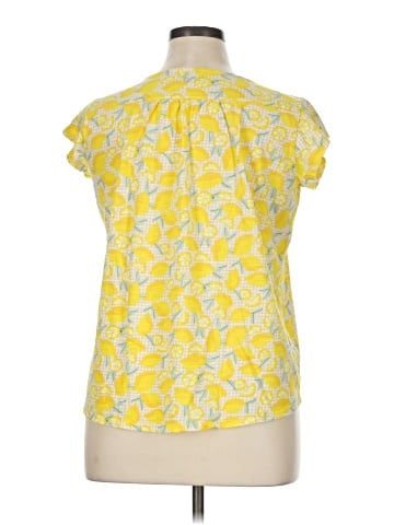 Lands' End Short Sleeve Blouse (view 2)