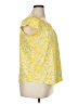 Lands' End Yellow Short Sleeve Blouse Size XL (petite) - photo 4
