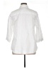 Foxcroft 100% Cotton White 3/4 Sleeve Button-Down Shirt Size 16 - photo 2