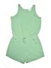 Athleta Solid Green Romper Size 16 - photo 1