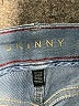 White House Black Market Stripes Blue Jeans Size 4 - photo 7
