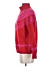 Ann Taylor Hearts Fair Isle Pink Red Pullover Sweater Size Med Petite - photo 5