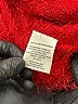 Woman 100% Polyester Tweed Red Pullover Sweater Size 3X - photo 8