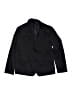 IEFIEL Solid Black Blazer Size 12 - photo 1