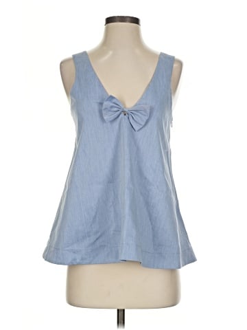 Paper Crown Sleeveless Blouse (view 1)