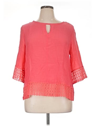 Counterparts 3/4 Sleeve Blouse (view 1)
