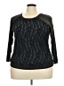 DressBarn Black Pullover Sweater Size 2X - photo 1
