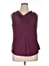 Relativity 100% Polyester Burgundy Sleeveless Blouse Size XL (petite) - photo 1