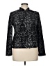 R&M Richards Paisley Black Jacket Size 16 - photo 1