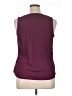 Relativity 100% Polyester Burgundy Sleeveless Blouse Size XL (petite) - photo 2