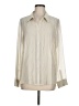 BCBGeneration Ivory Long Sleeve Blouse Size M - photo 1